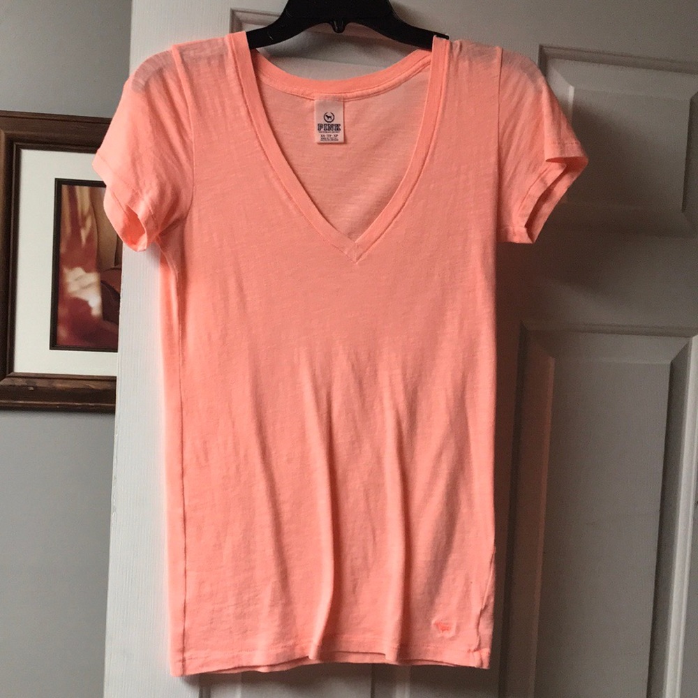 Pink V Neck